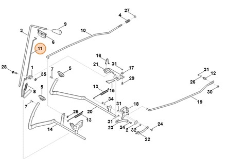 Pałąk, Stihl 61657630400