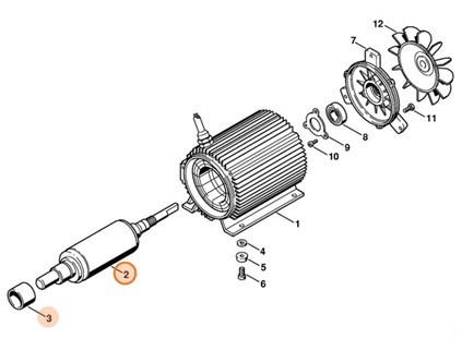 Wirnik, Stihl 47246001110