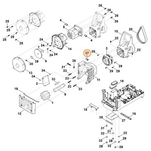Tuleja gwintowana, Stihl 60097083800