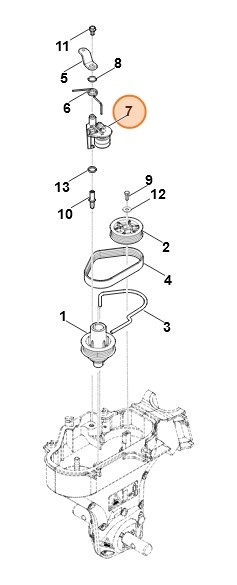 Dźwignia naprężająca, Stihl 62417405395
