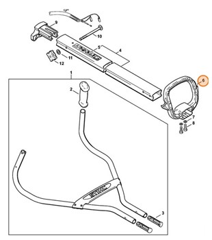 Uchwyt ramieniowy, Stihl 46017912301