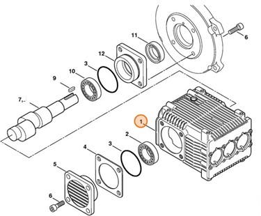 Korpus pompy, Stihl 47477010500