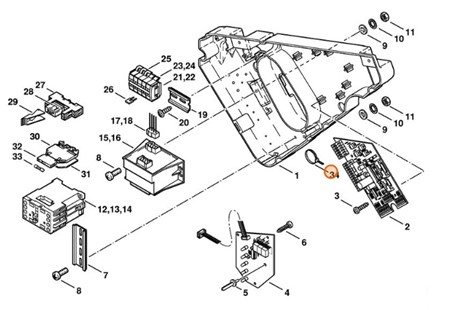 Wiązka kabli, Stihl 47196089200