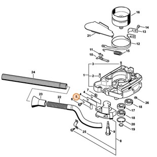Sprężyna piórowa, Stihl 43111627800