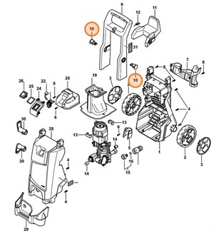 Zatyczka, Stihl 49517917300