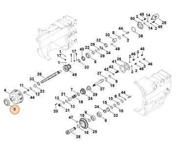 Łożysko kulkowe, Stihl 62516405100