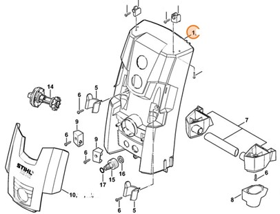 Pokrywa, Stihl 47687062100