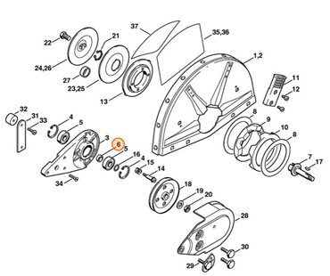 Pierścień, Stihl 00009611206