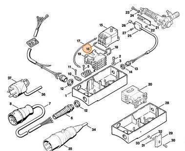 Przewód, Stihl 47054401900