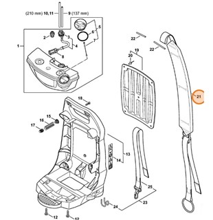 Pas nośny, Stihl 42417109000