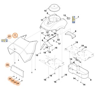 Przedłużenie kanału wyrzutowego, Stihl 60127806117