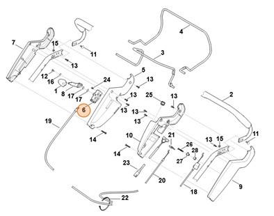Uchwyt, Stihl 63757006800