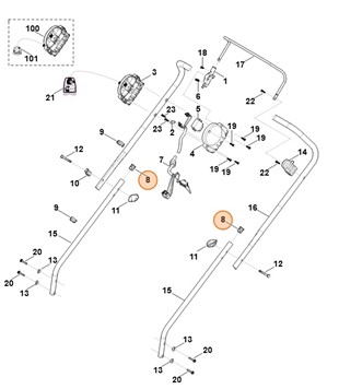 Zatyczka, Stihl 63117032800