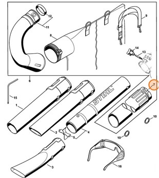 Rura ssąca, Stihl 48047083500
