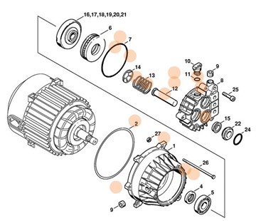 Pompa 50 Hz, Stihl 47197005620