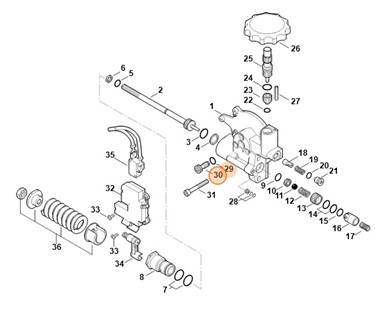 Zatyczka, Stihl 47805180500
