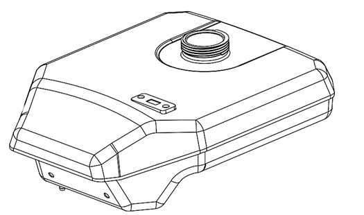 Zbiornik paliwa, Orec 0322-71800 