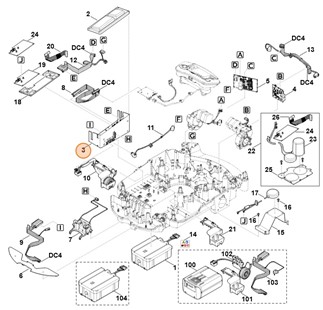Moduł układu elektronicznego, Stihl 63094301467