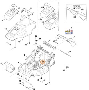 Filtr, Stihl 63117035910