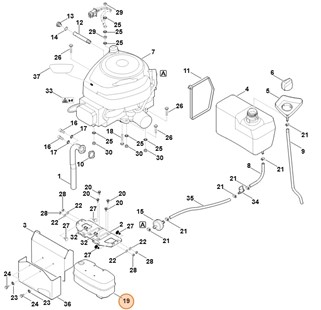 Tłumik, Stihl 61701400600