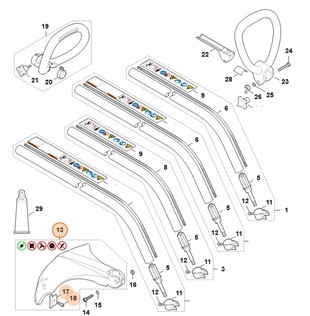Osłona, Stihl 41407108100