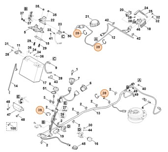 Opaska zaciskowa, Stihl 07510107232