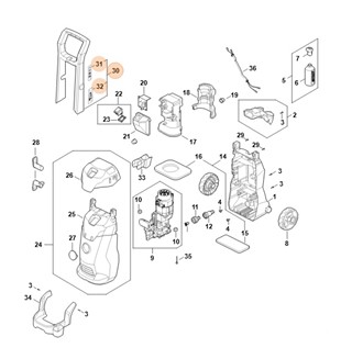 Rama rękojeści, Stihl RE027905611