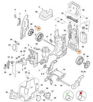 Koło, Stihl RE017913600