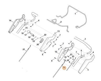 Cięgno, STIHL 63757007517