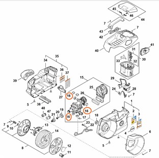 Amortyzator, Stihl RA016024300