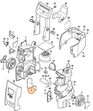 Osłona prawa, Stihl 47757917501