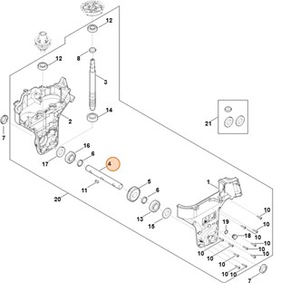 Wałek, Stihl 62416422600