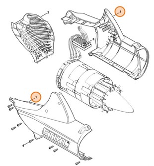 Obudowa dmuchawy, Stihl 48537004102