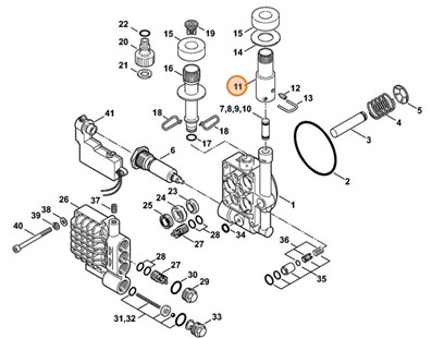 Element łączący, Stihl 47657016500