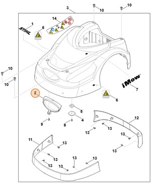 Osłona, Stihl 63017063610