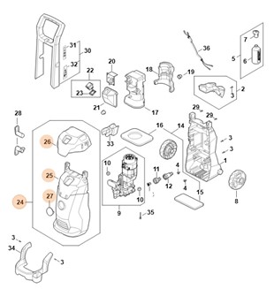 Osłona, Stihl RE027905114