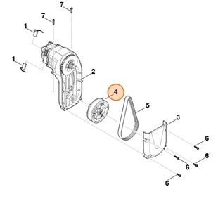 Koło pasowe, Stihl 62917608500