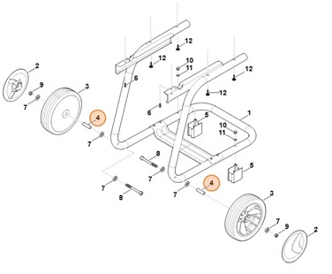 Tulejka odległościowa, Stihl 60137642800