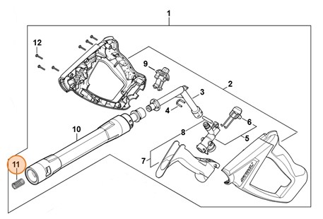 Sprężyna, Stihl 49307080802