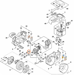 Amortyzator, Stihl RA016024302