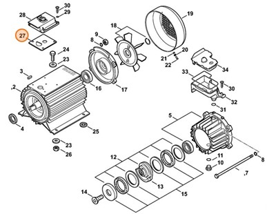 Uszczelka, Stihl 47806090100
