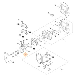 Kołnierz pośredni, Stihl 41401211602
