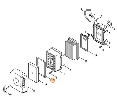 Uszczelka, Stihl 42231490500
