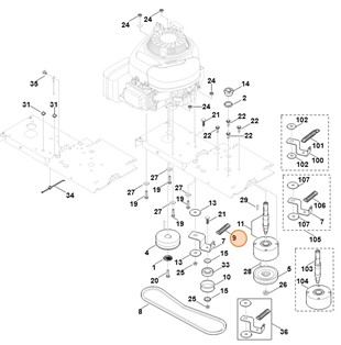 Sprężyna, Stihl 60127043902