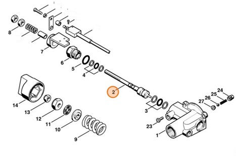 Tłok sterujący, Stihl 47225110500