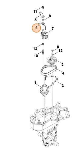 Sprężyna kątowa, Stihl 62417165600