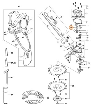 Korbowód, Stihl 41806426500