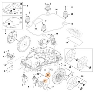 Koło, Stihl IA017000403
