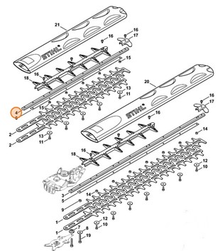 Prowadnik 450 mm / 18", Stihl 48517136708