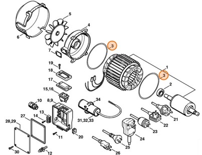 Uszczelka, Stihl 47196090100